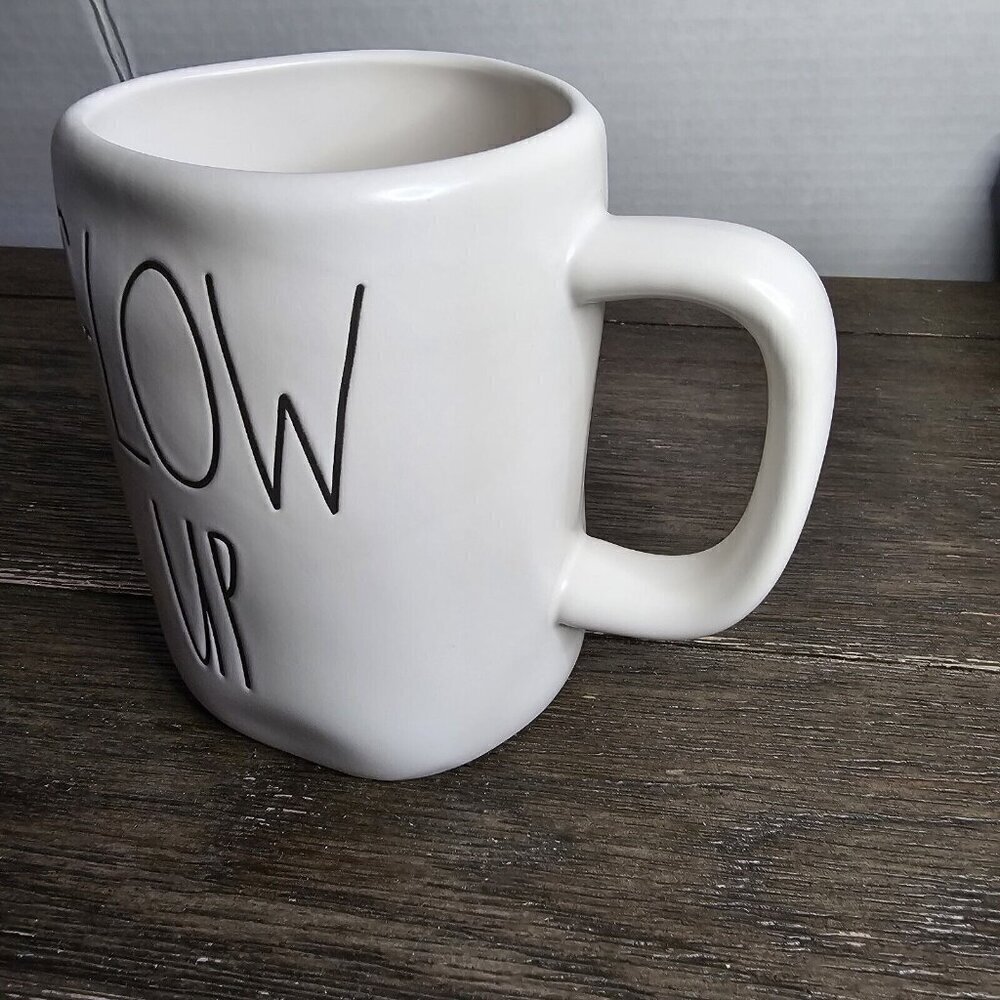 NWT Rae Dunn Glow Up Mug 2021 HTF Beauty Glam Girly Makeup Skincare - Picture 2 of 11